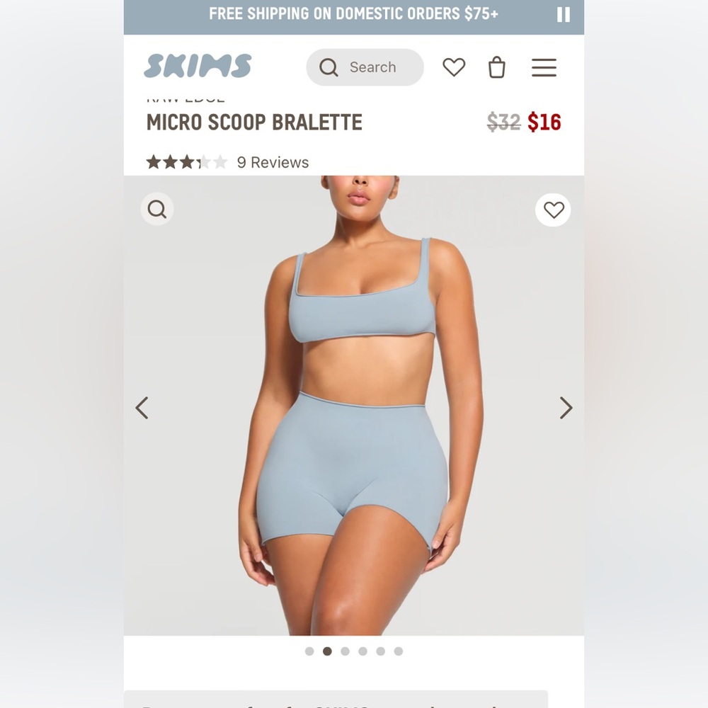 Skims bralette